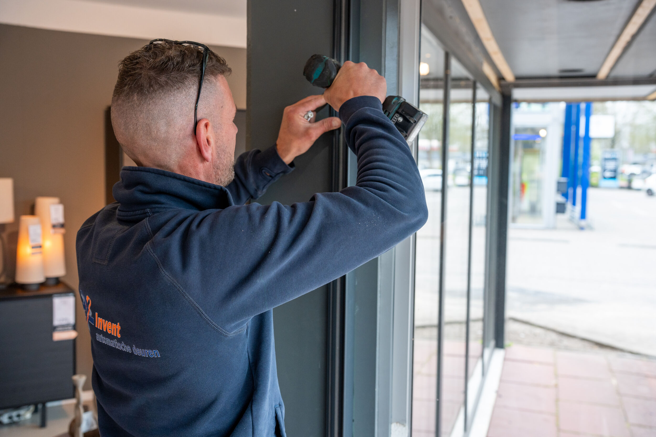 Toeganscontrole op de deur
